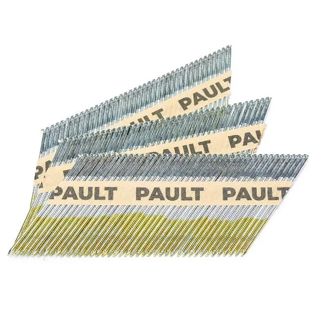 Реечные гвозди 34 градуса для монтажного пистолета Реечные гвозди 34 градуса для монтажного пистолета