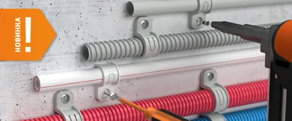 КРЕПЕЖ-СКОБА ПЛАСТИКОВАЯ ОДНОСТОРОННЯЯ ДЛЯ ПРЯМОГО МОНТАЖА АТМОСФЕРОСТОЙКАЯ ЧЕРНАЯ В П/Э D16 ММ (50ШТ/600ШТ УП/КОР) ПРОМРУКАВ