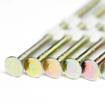 Реечные гвозди 21 градус 50х2,8 мм по дереву на пластиковой кассете, кольцевая накатка, оцинкованные