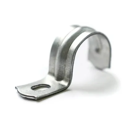 Скоба однолапковая металлическая СМО D25-26 мм
