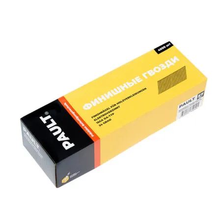 Финишные гвозди 18GA 50 мм PAULT для отделочных монтажных пистолетов купить с доставкой