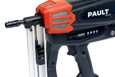 Монтажный газовый пистолет по бетону PAULT GP100 в кейсе купить с НДС