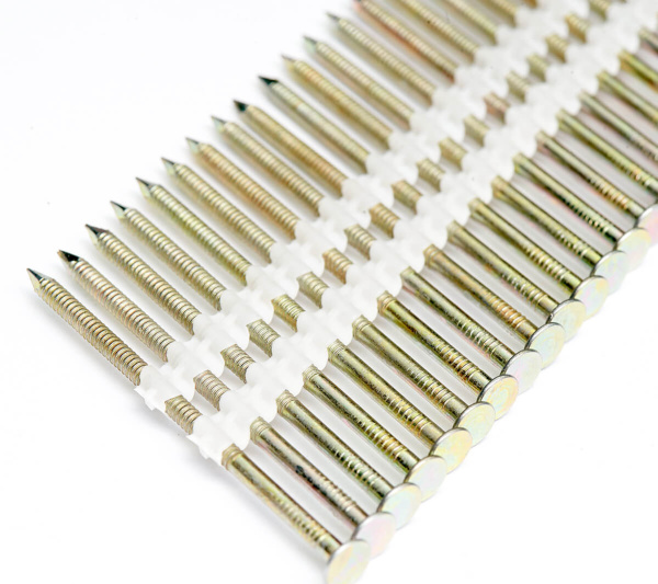 Купить реечные гвозди 21 градус 50х2,8 мм по дереву с быстрой доставкой по России