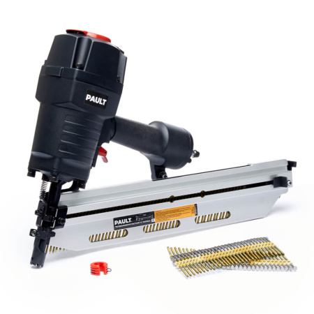 Гвоздезабивной пистолет PAULT 21 градус под реечные гвозди (пневматический) RHF9021C купить