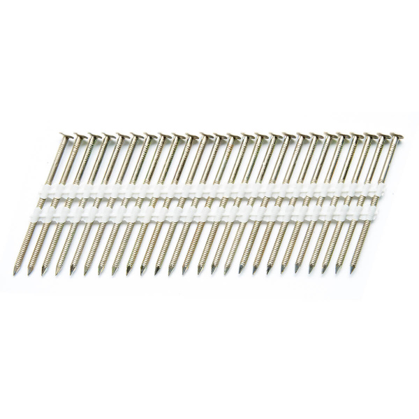 Купить реечные гвозди 21 градус 64х2,8 мм по дереву с быстрой доставкой по России