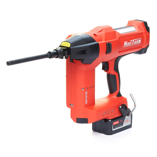 Аккумуляторный гвоздезабивной пистолет (нейлер) NAILTASK для теплоизоляции - купить с НДС
